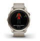 Fēnix 7S Pro – Sapphire Solar Edition - Soft Gold with Limestone Leather Band - 010-02776-30 - Garmin